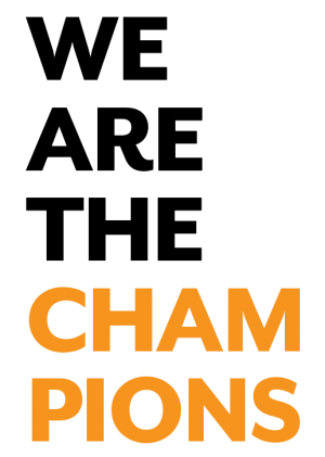 We-are-the-champion